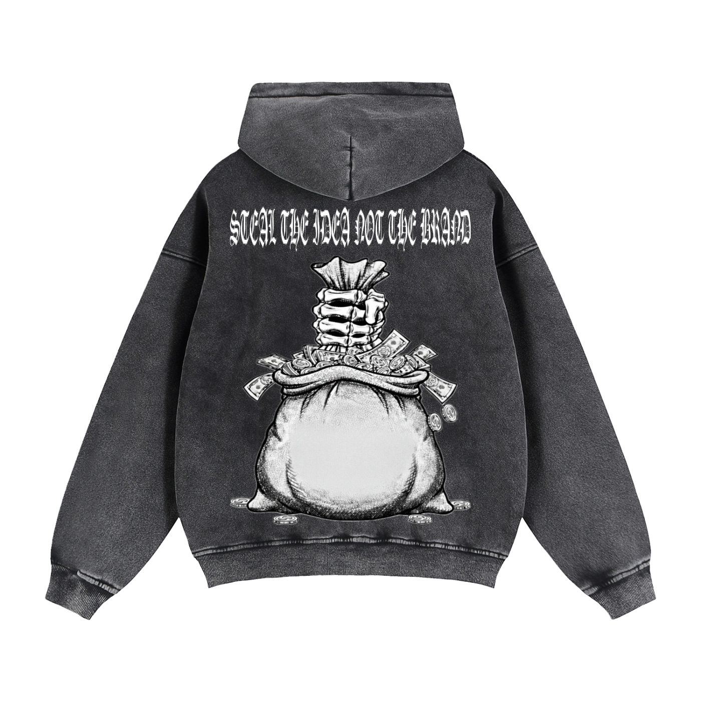 Zip-Through Boxy Fleece Hoodie