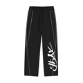 Reflection Striped Straight-Leg Sweatpants