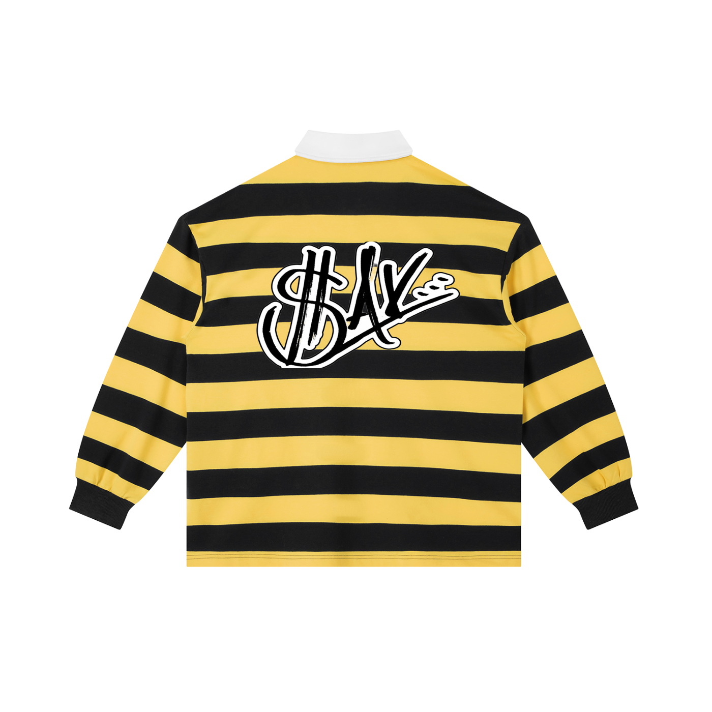 Color Block Stripe Polo Shirt