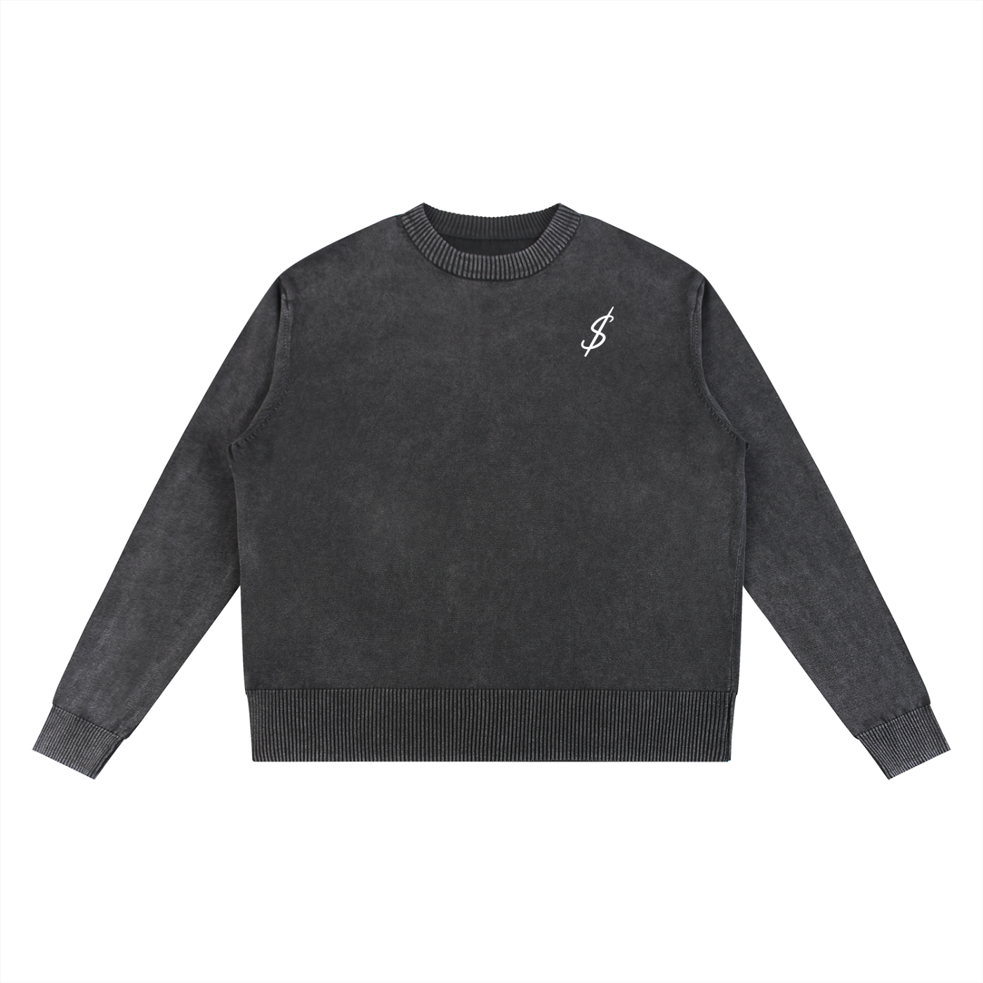 Mineral Wash Oversized Sweater