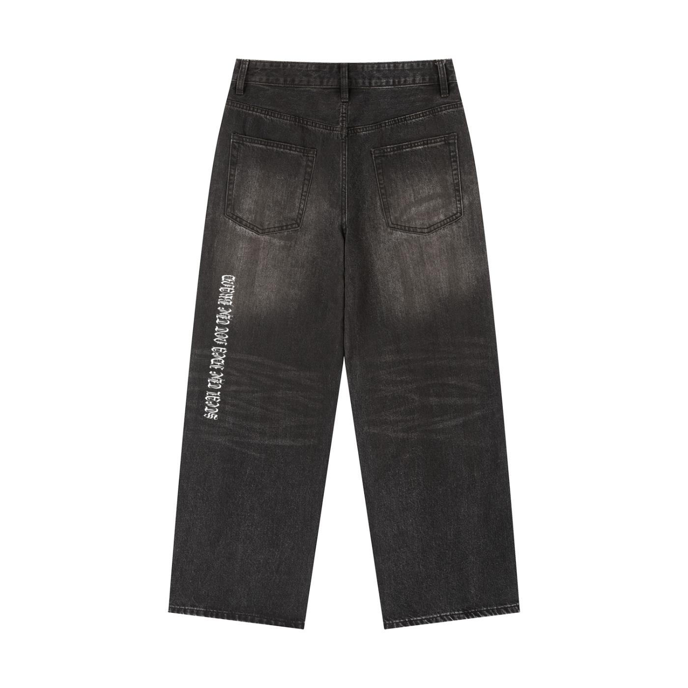 Vintage Wash Heavyweight Denim Jeans