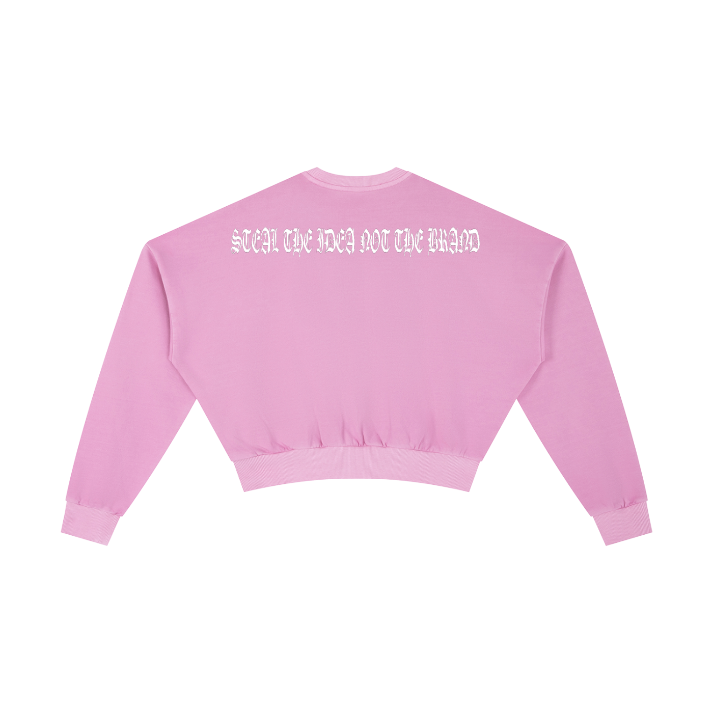 Vintage Washed Cropped Sweatshirt